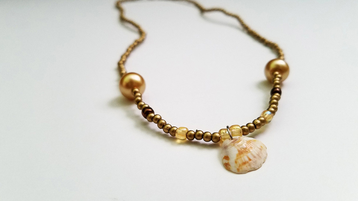 Shell Necklace Front